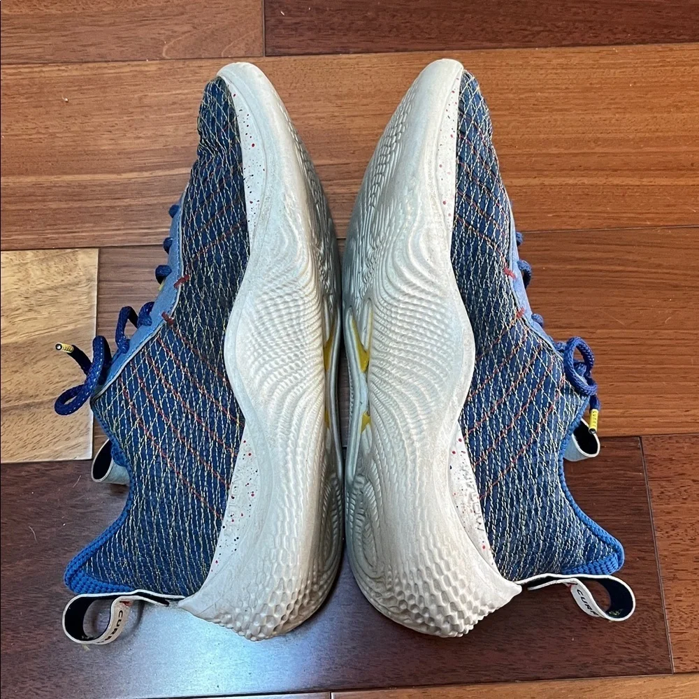 Under Armour Steph Curry Flow Shoes Blue Mens 8.5 Women 10